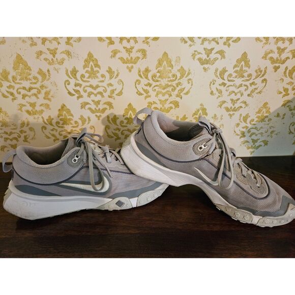 Nike Air Dynasty Varsity Baseball Turf "Wolf Grey" Size 10 #DZ0502-001 - Picture 1 of 6